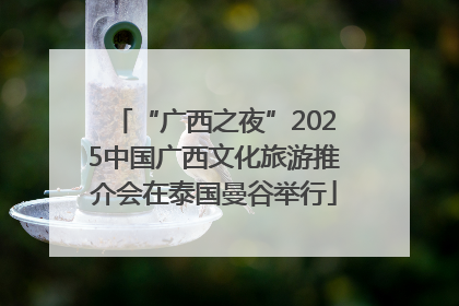 “广西之夜”2025中国广西文化旅游推介会在泰国曼谷举行