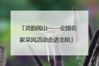 灵韵闾山——全国名家采风活动走进北镇