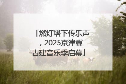 燃灯塔下传乐声，2025京津冀古建音乐季启幕