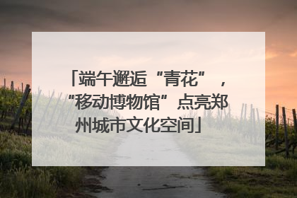 端午邂逅“青花”，“移动博物馆”点亮郑州城市文化空间