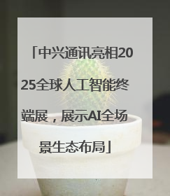 中兴通讯亮相2025全球人工智能终端展，展示AI全场景生态布局