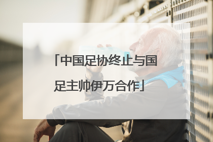 中国足协终止与国足主帅伊万合作