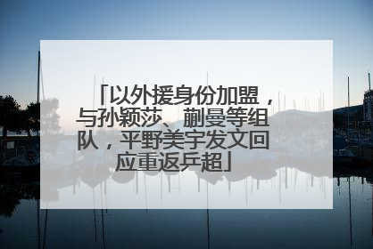 以外援身份加盟，与孙颖莎、蒯曼等组队，平野美宇发文回应重返乒超