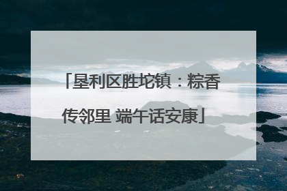 垦利区胜坨镇：粽香传邻里 端午话安康