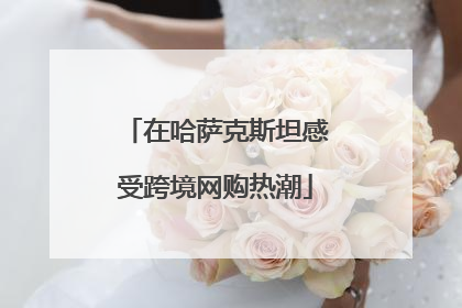 在哈萨克斯坦感受跨境网购热潮