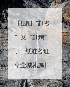 岳阳“赶考”又“赶烤”，一纸准考证享全城礼遇