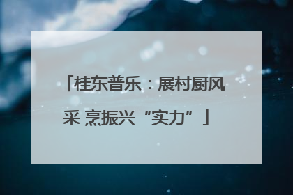 桂东普乐：展村厨风采 烹振兴“实力”