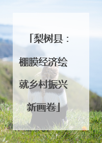 梨树县：棚膜经济绘就乡村振兴新画卷