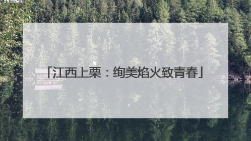 江西上栗：绚美焰火致青春