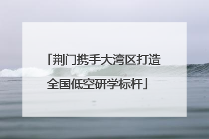 荆门携手大湾区打造全国低空研学标杆