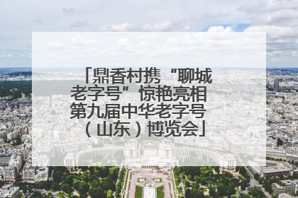 鼎香村携“聊城老字号”惊艳亮相第九届中华老字号（山东）博览会
