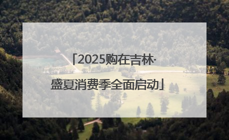 2025购在吉林·盛夏消费季全面启动