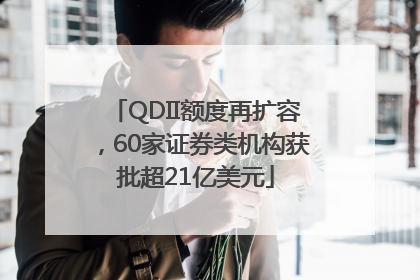 QDII额度再扩容，60家证券类机构获批超21亿美元