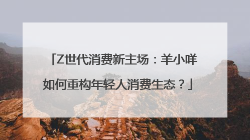 Z世代消费新主场：羊小咩如何重构年轻人消费生态？